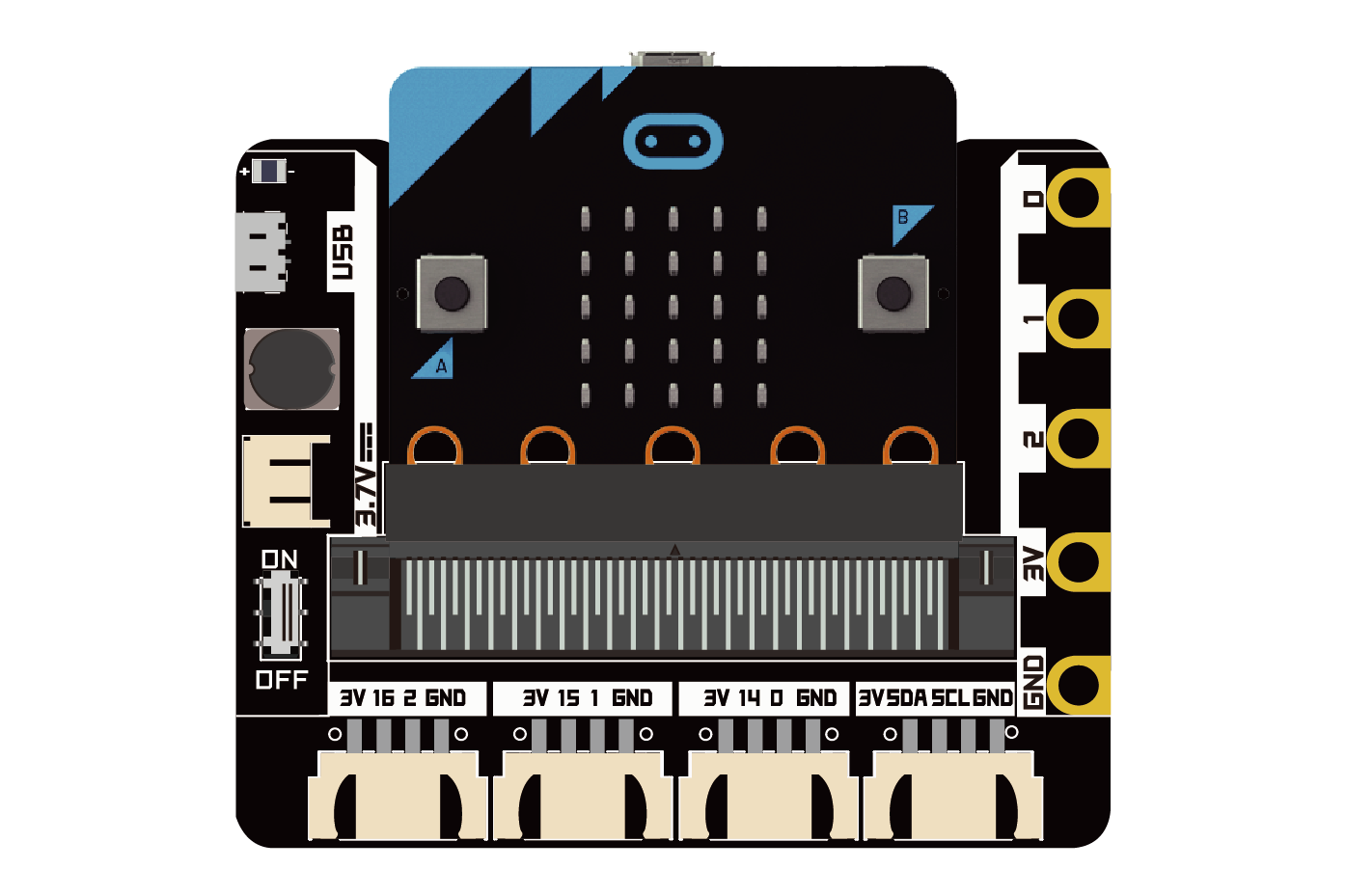 文件:Extend bitⅠ+microbit.png - Labplus盛思维基百科